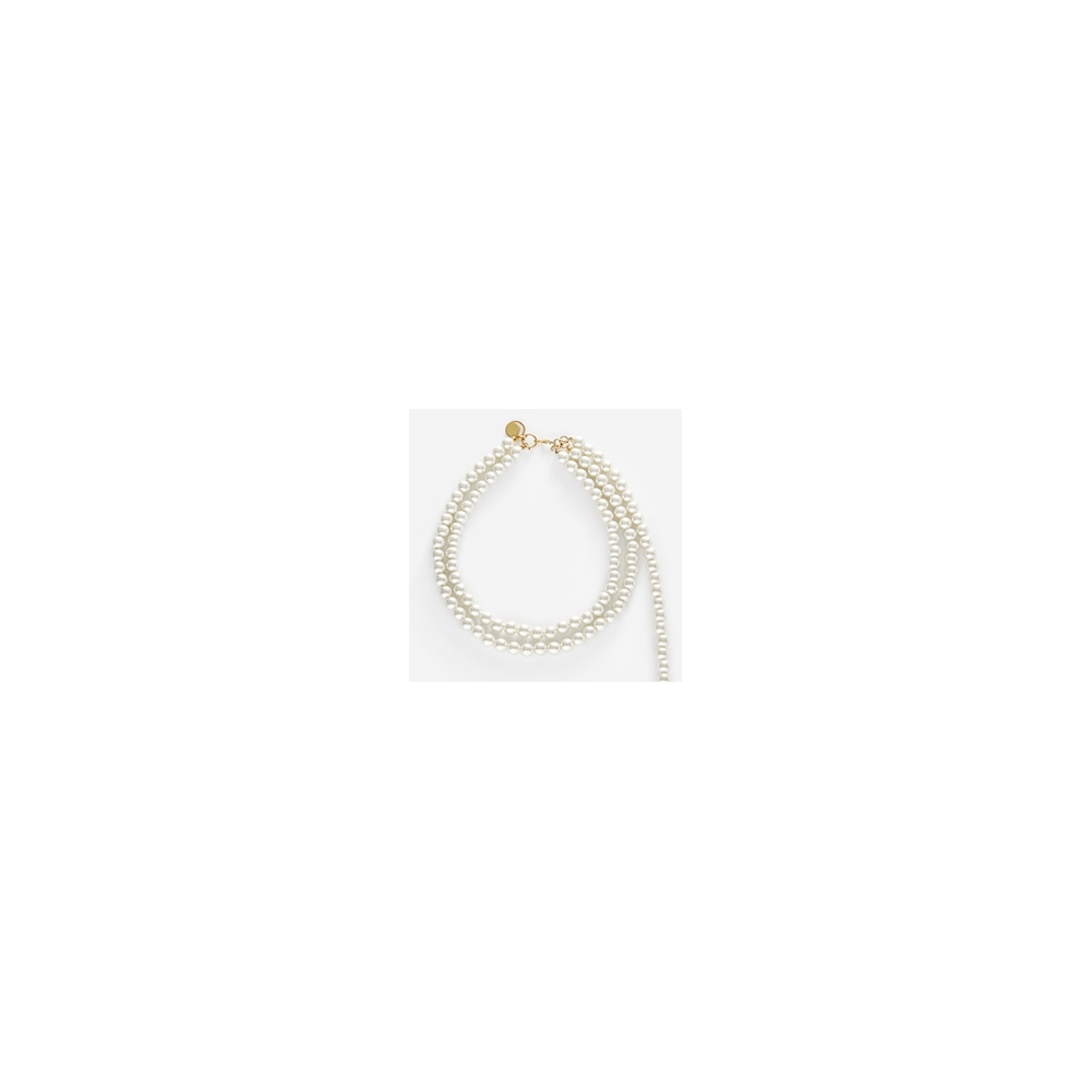 WIZWID:위즈위드 - [MONDAY EDITION:먼데이 에디션]Dropped Pearl Necklace WIZWID