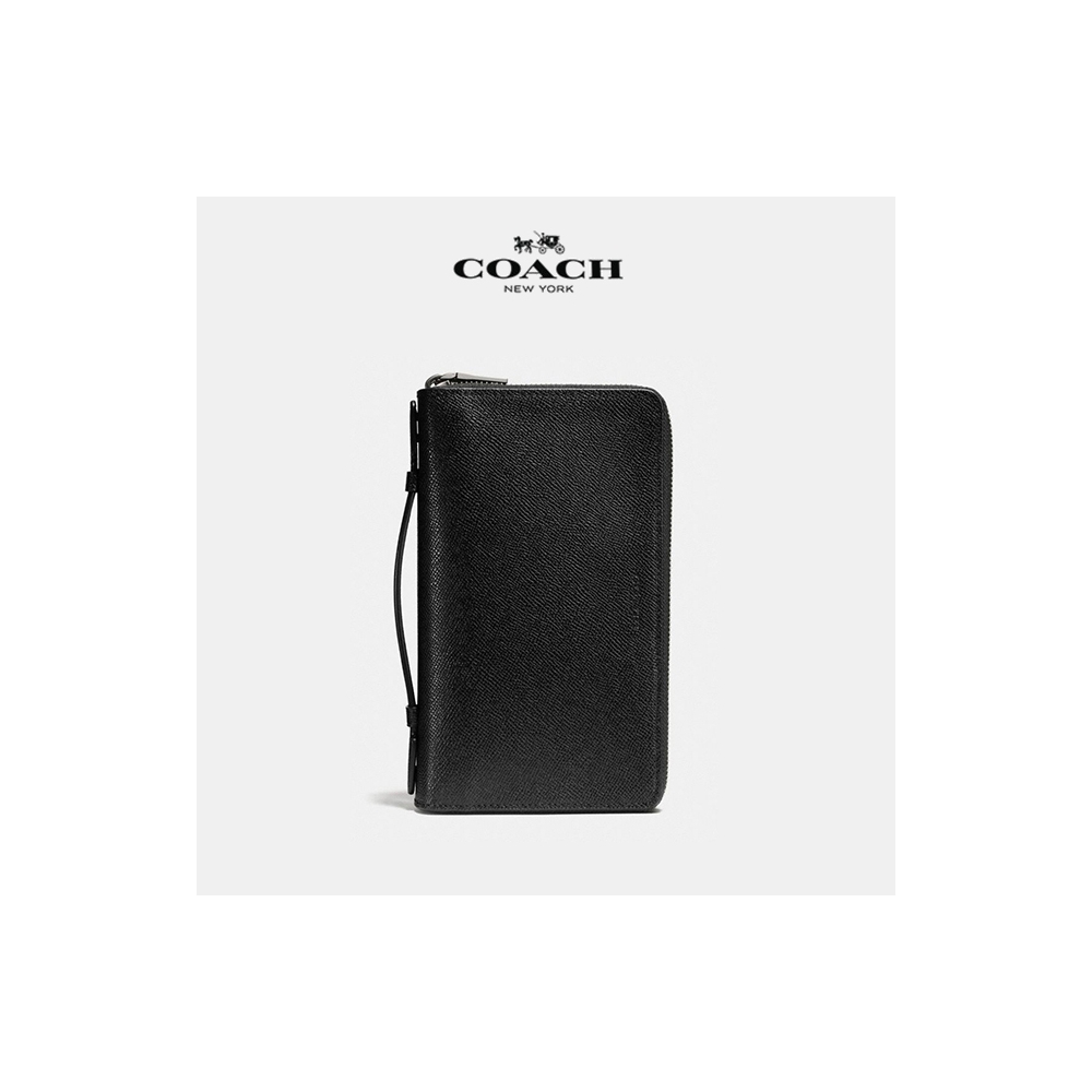 WIZWID:위즈위드 - [Coach:코치][해외]D 코치 가방 더블 집 파우치 지갑 F59114 Blk WIZWID