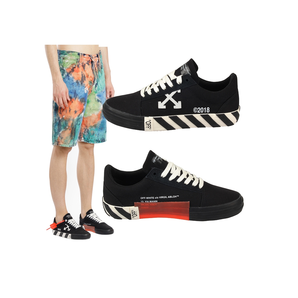 WIZWID:위즈위드 - [off white:오프화이트]오프화이트 Omia085r198000161000 캔버스 스니커즈 WIZWID