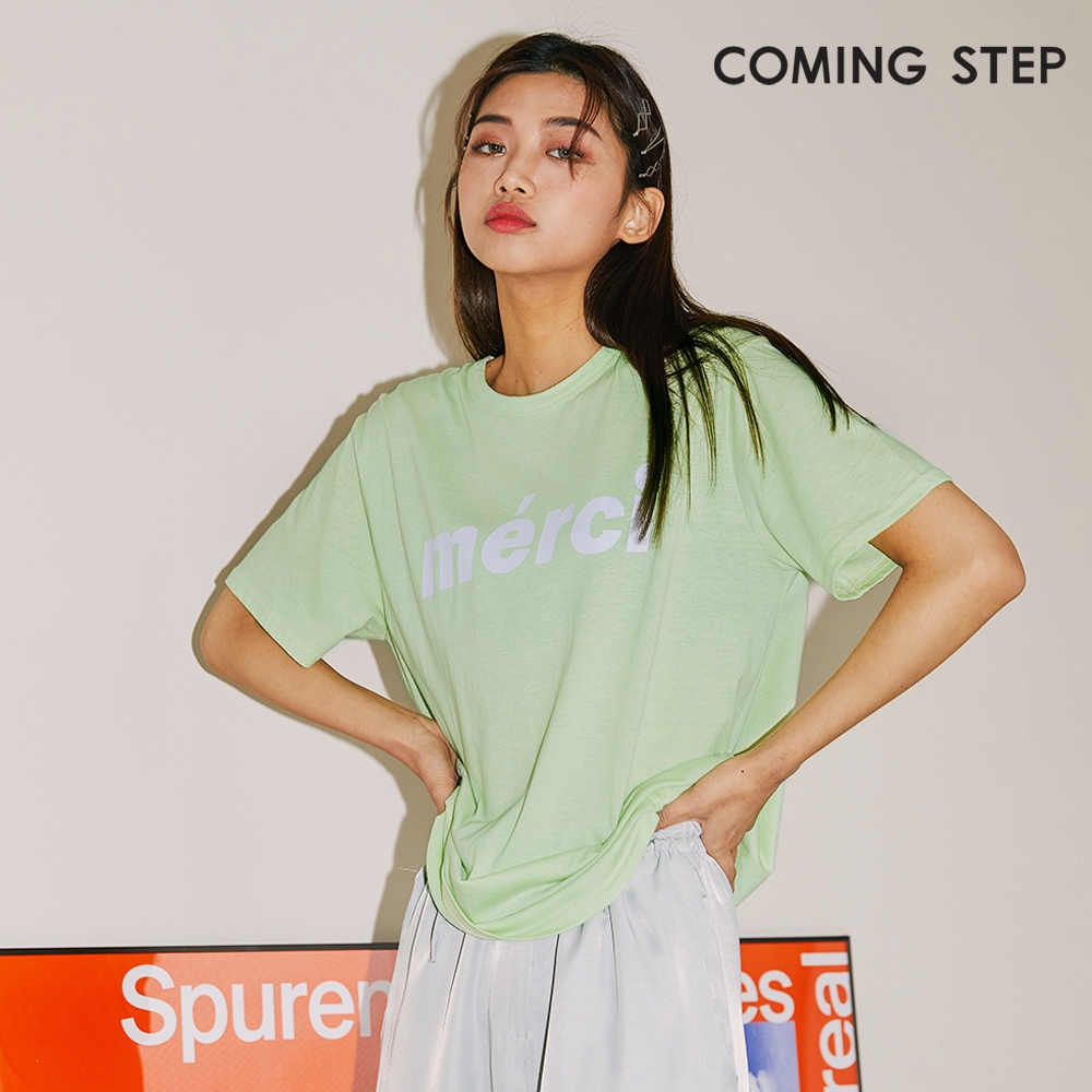 WIZWID:위즈위드 - [COMING-STEP:커밍스텝]커밍스텝 메르시 티셔츠 INJ4MTS040 WIZWID