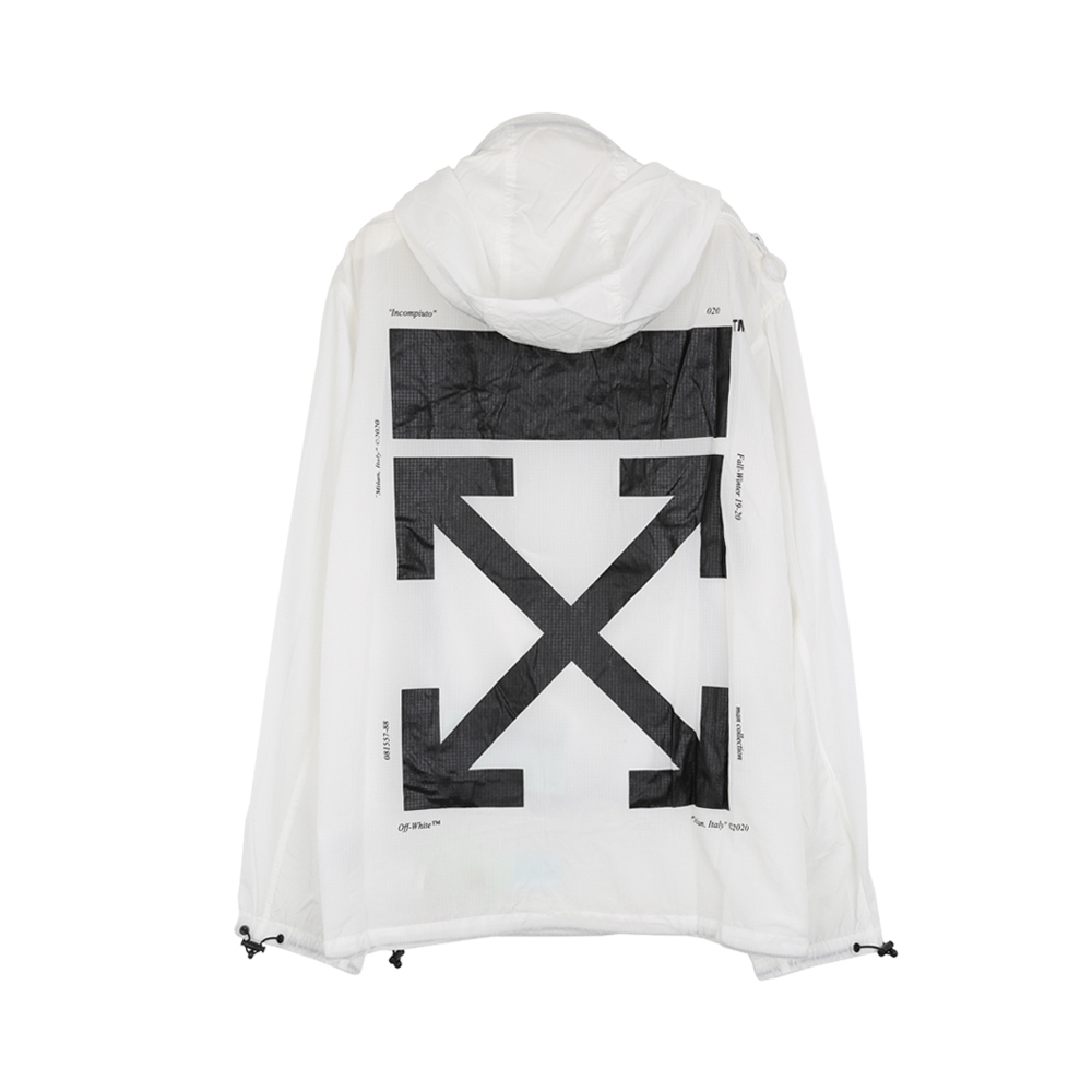 WIZWID:위즈위드 - [OFF-WHITE:오프화이트](당일)오프화이트19FW OMEA187E19E110240110 오버자켓 WIZWID