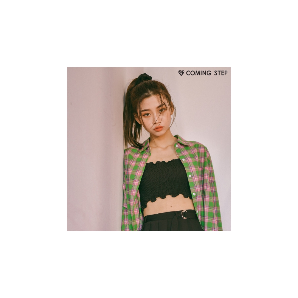 WIZWID:위즈위드 - [COMING-STEP:커밍스텝]커밍스텝 스프링 체크 셔츠 INJ3MBL100 WIZWID