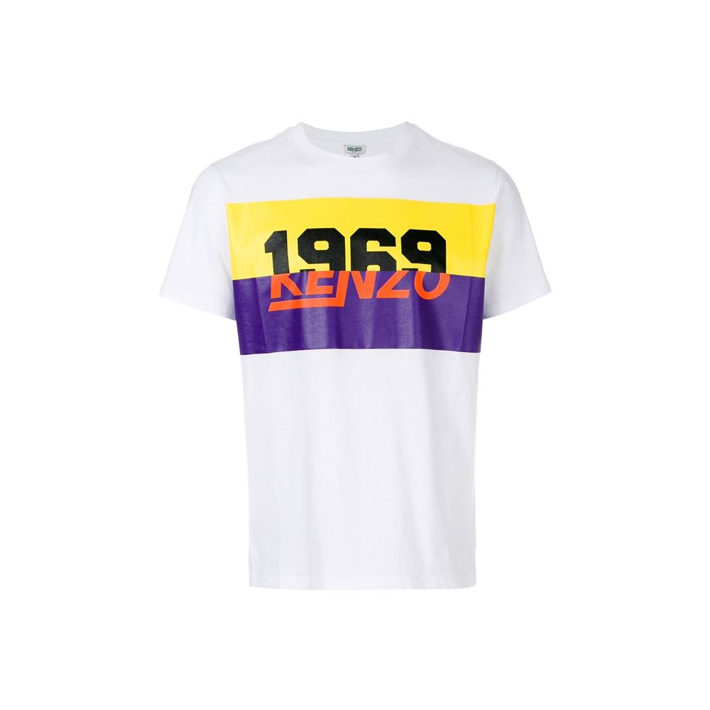 WIZWID:위즈위드 - [Kenzo:겐조]겐조 18ss 1969 로고 반팔 티셔츠 F855ts0184sb 01 WIZWID