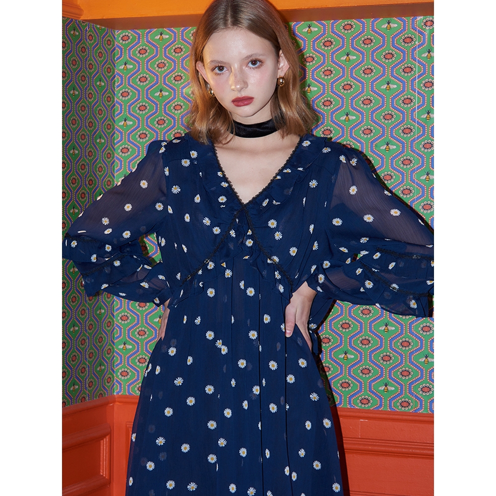 WIZWID:위즈위드 - [SALONDEYOHN:살롱드욘][5%쿠폰]Julie Dress_ Daisy WIZWID
