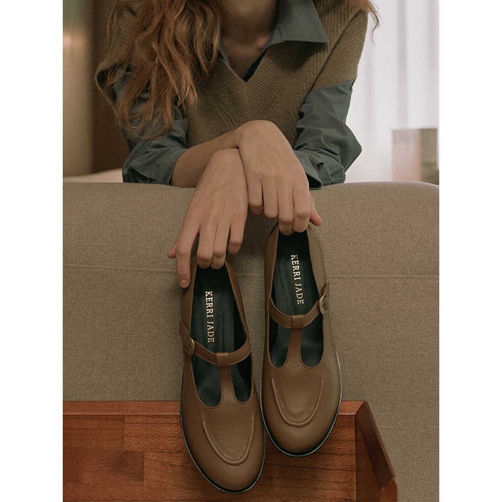 WIZWID:위즈위드 - [KERRI JADE:케리제이드]Vintage Loafer_Brown WIZWID