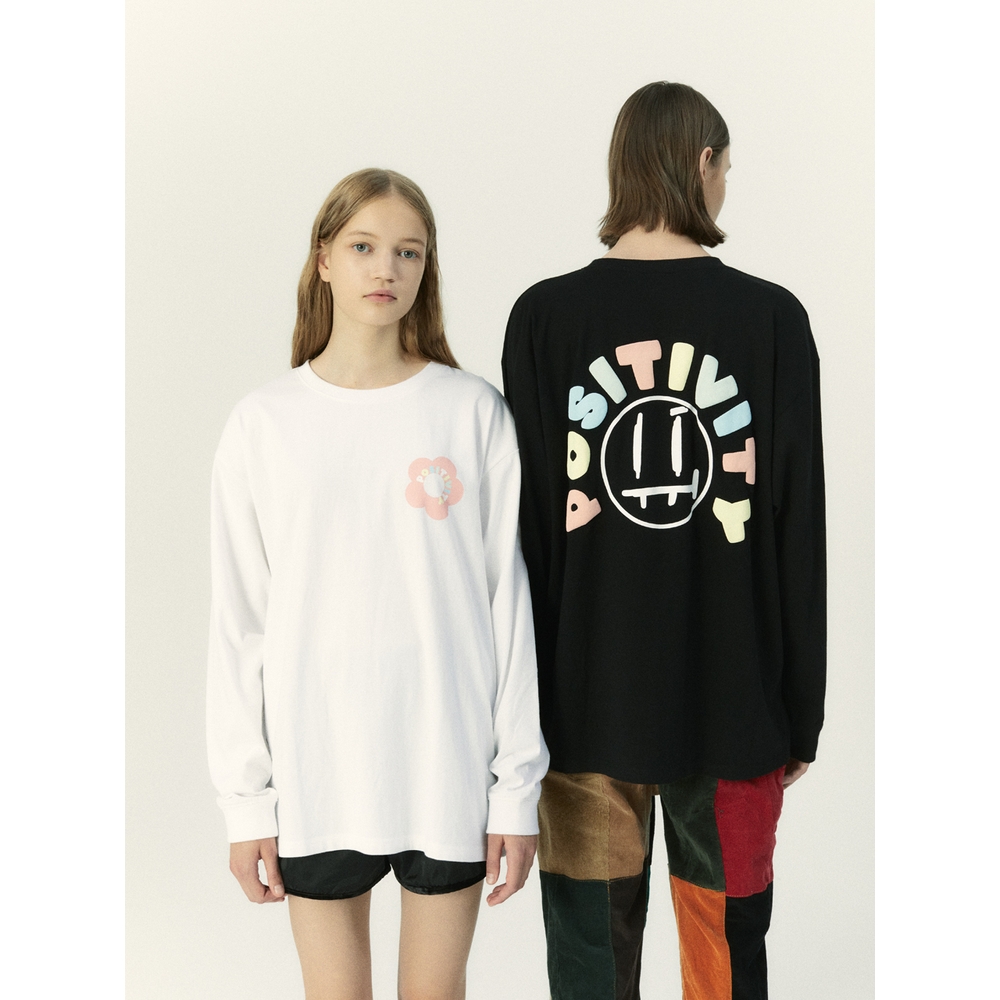 WIZWID:위즈위드 - [ITER :잇터 ][단독 50%할인+5%쿠폰][12/9까지]POSITIVE FACE LONGSLEEVE WIZWID